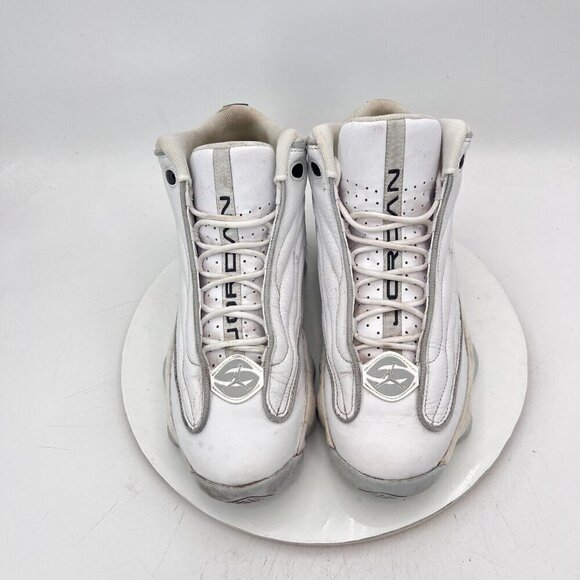 Nike Air Jordan Pro Strong Pure Money Men Size 10.5 DC8418-103 White Silver Shoe - Picture 3 of 13